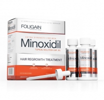 FOLIGAIN MINOXIDIL 5% HAIR REGROWTH TREATMENT pre mužov (3 flakóny)